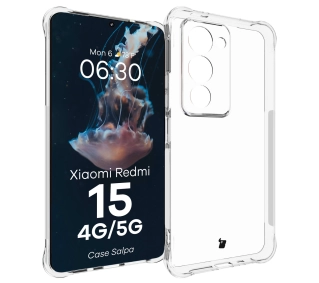 Bizon Elastyczne Salpa do Xiaomi Redmi 15 4G / 5G Przezroczysty