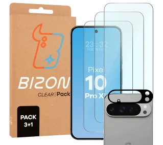 Bizon 3x Szkło hartowane + szybka na aparat Google Pixel 10 Pro XL