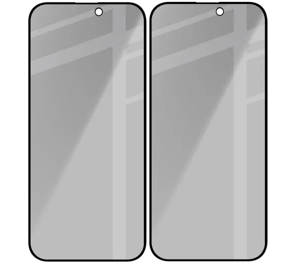 Bizon prywatyzujące pełne Edge Shadow Duo do iPhone 16 Pro Max