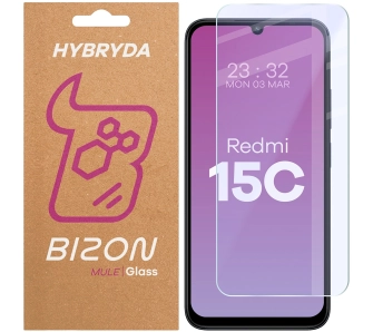 Szkło hybrydowe Bizon Elastyczne Mule do Xiaomi Redmi 15C 4G
