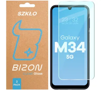 Szkło hartowane Bizon Clear Duo do Samsung Galaxy M34 5G