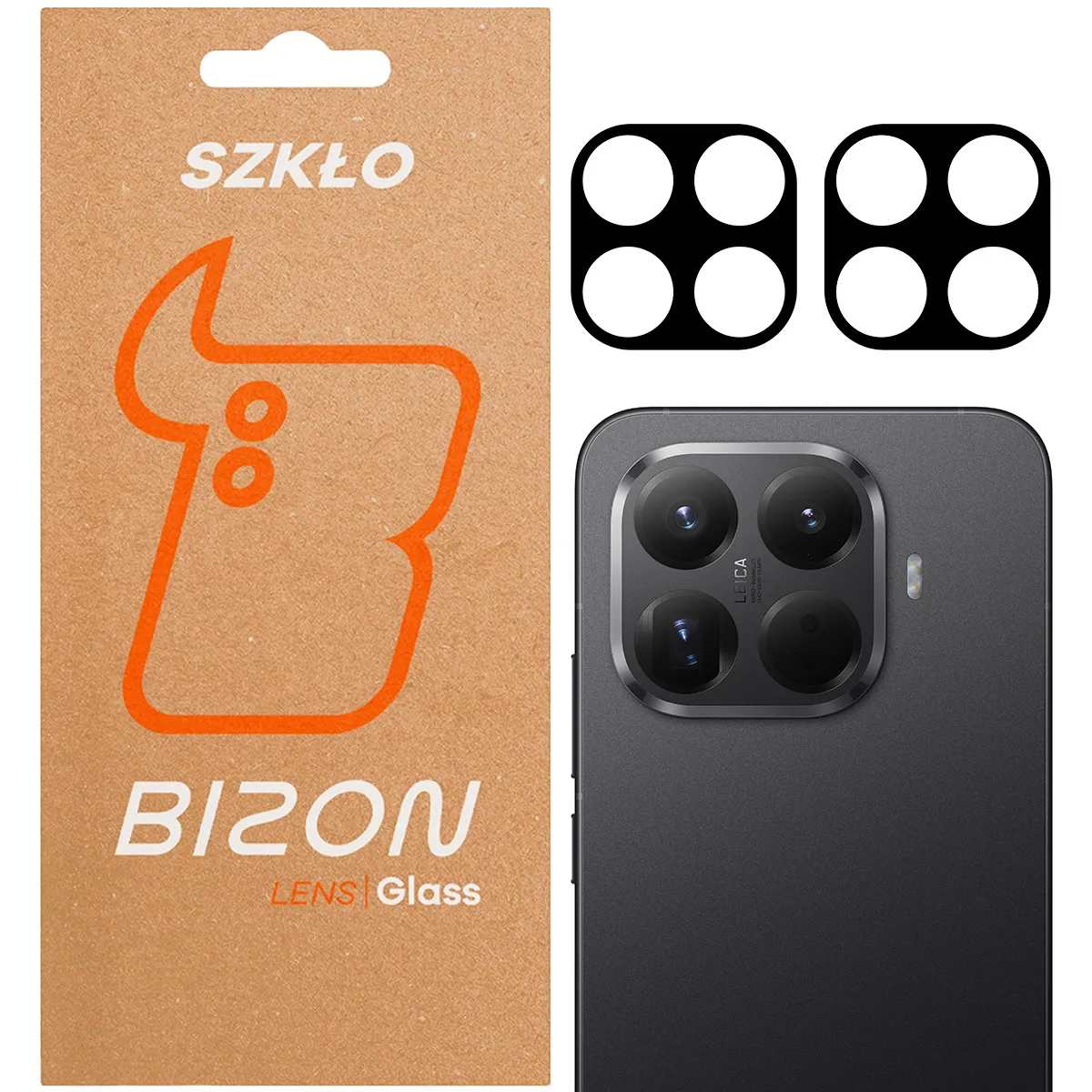 Szkło ochronne Bizon na aparat Silk Lens do Xiaomi 15T Pro