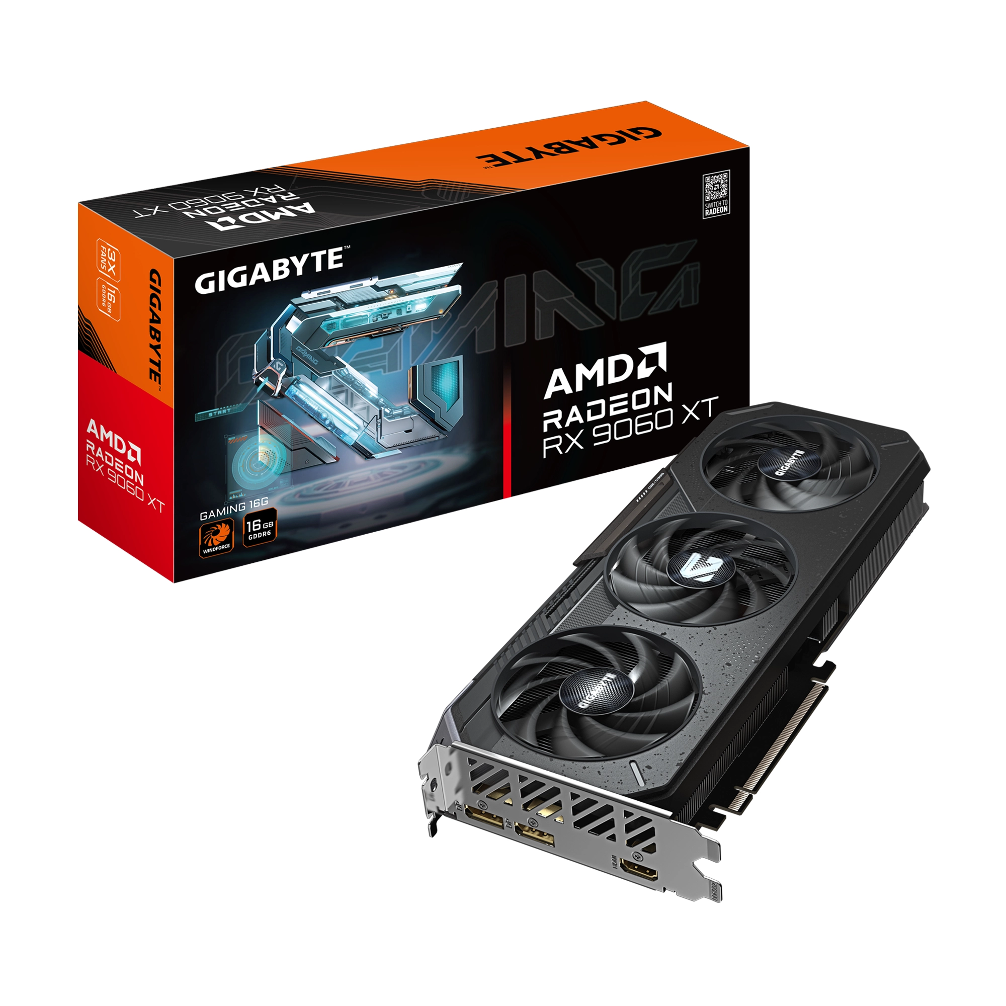 Karta graficzna Gigabyte Radeon RX 9060 XT GAMING 16GB GDDR6 128bit FSR