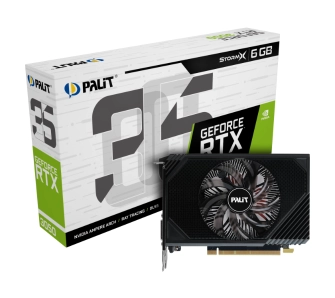 Karta graficzna Palit GeForce RTX 3050 StormX 6GB GDDR6 96bit DLSS