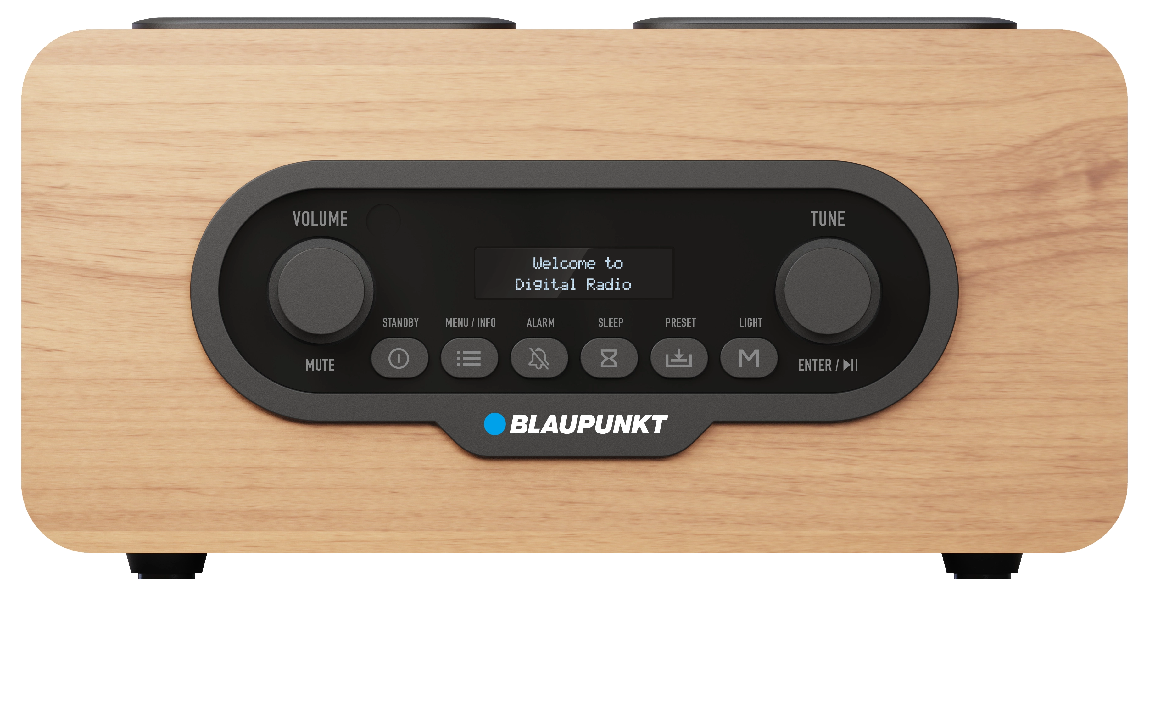 Radioodbiornik Blaupunkt DR10CR Radio FM, DAB+ Bluetooth Brązowy