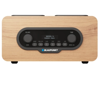 Radioodbiornik Blaupunkt DR10CR Radio FM, DAB+ Bluetooth Brązowy