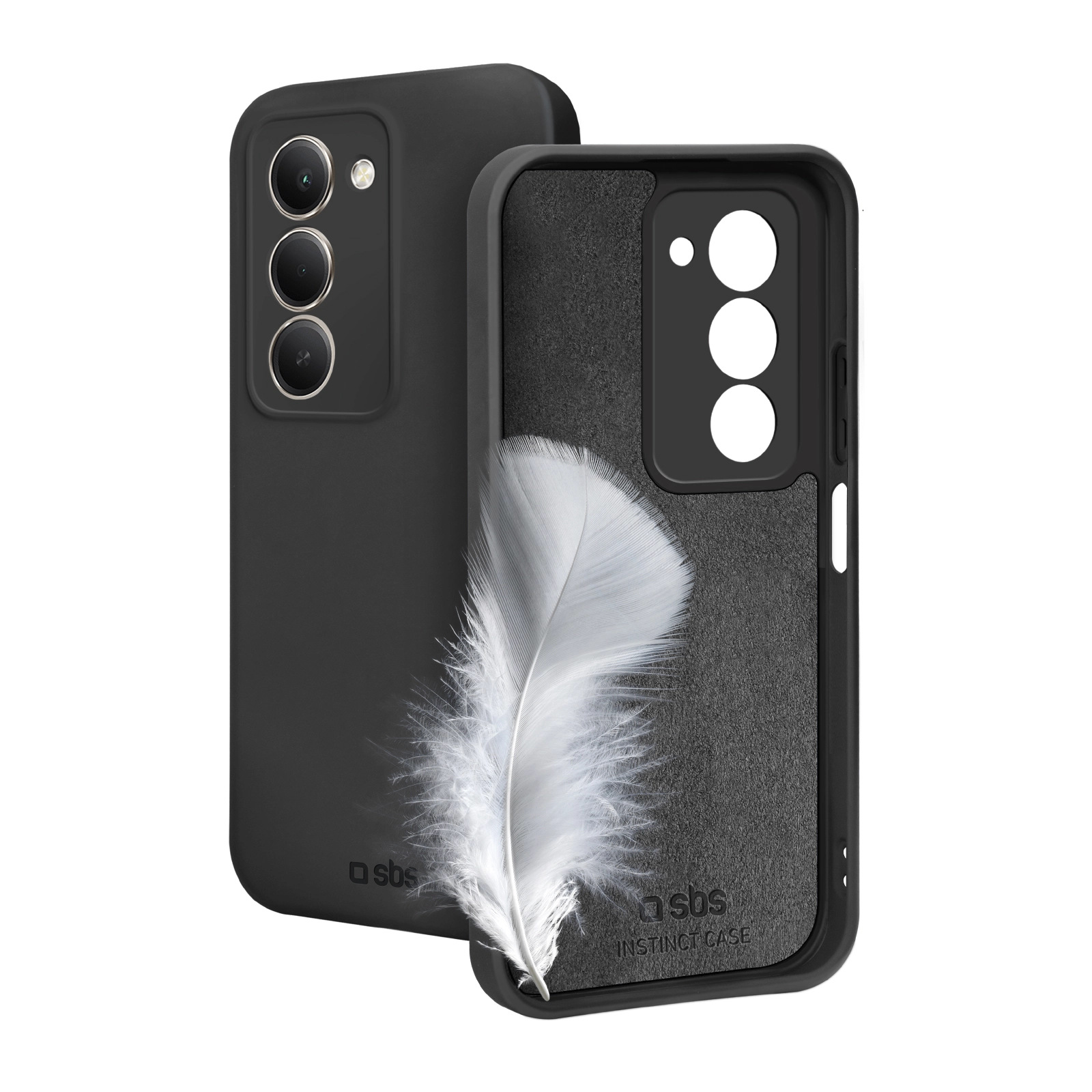 Etui SBS Instinct do Xiaomi Redmi 15 Czarny