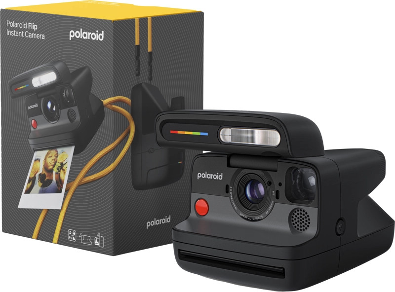 Aparat Polaroid Flip Black zestaw z filmem