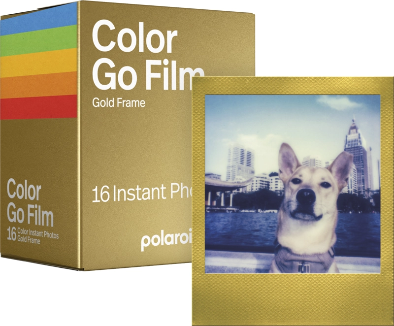 Wkład do aparatu Polaroid Color do Go Gold Frame Double Pack