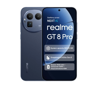 Smartfon realme GT 8 Pro 16/512GB 6,79" 144Hz 200Mpix Niebieski