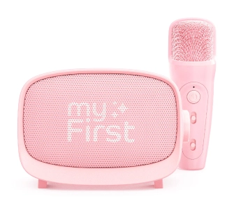 Mikrofon z głośnikiem Bluetooth myFirst Voice 2 8W Różowy
