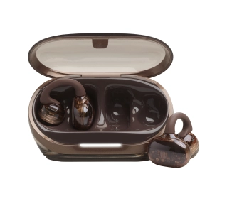 JBL Soundgear Clips Konstrukcja klipsa Przewodnictwo powietrzne Bluetooth 5.4 Funkcje AI Copper - Kup na Raty - RRSO 0%