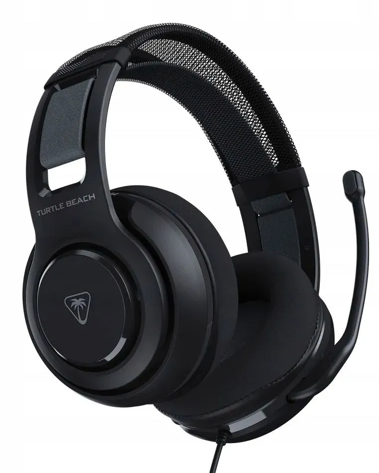 Słuchawki przewodowe z mikrofonem Turtle Beach Atlas 200 USB dla PC Nauszne Czarrny