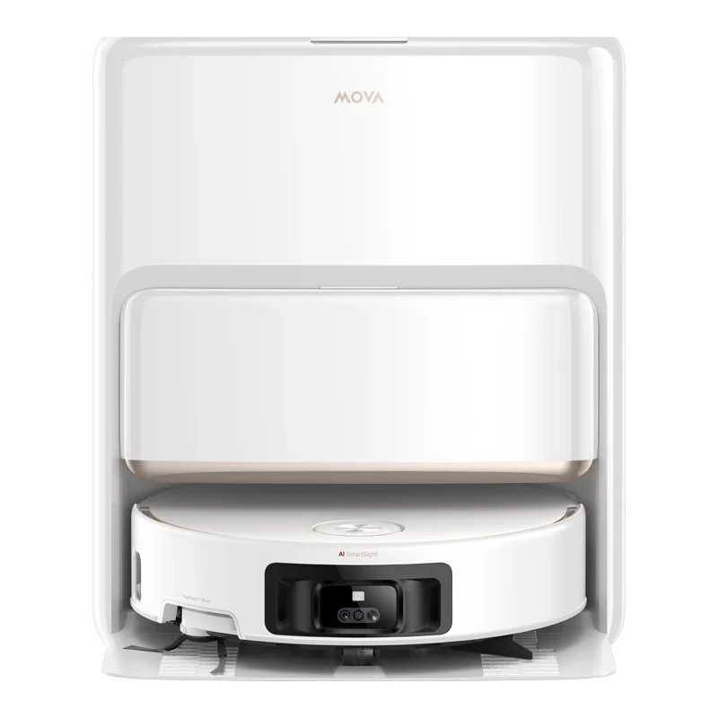 Robot sprzątający Mova Z60 Ultra Roller Complete Funkcja mopowania Stacja oczyszczająca Tworzenie mapy pomieszczenia 72dB Biały  AI