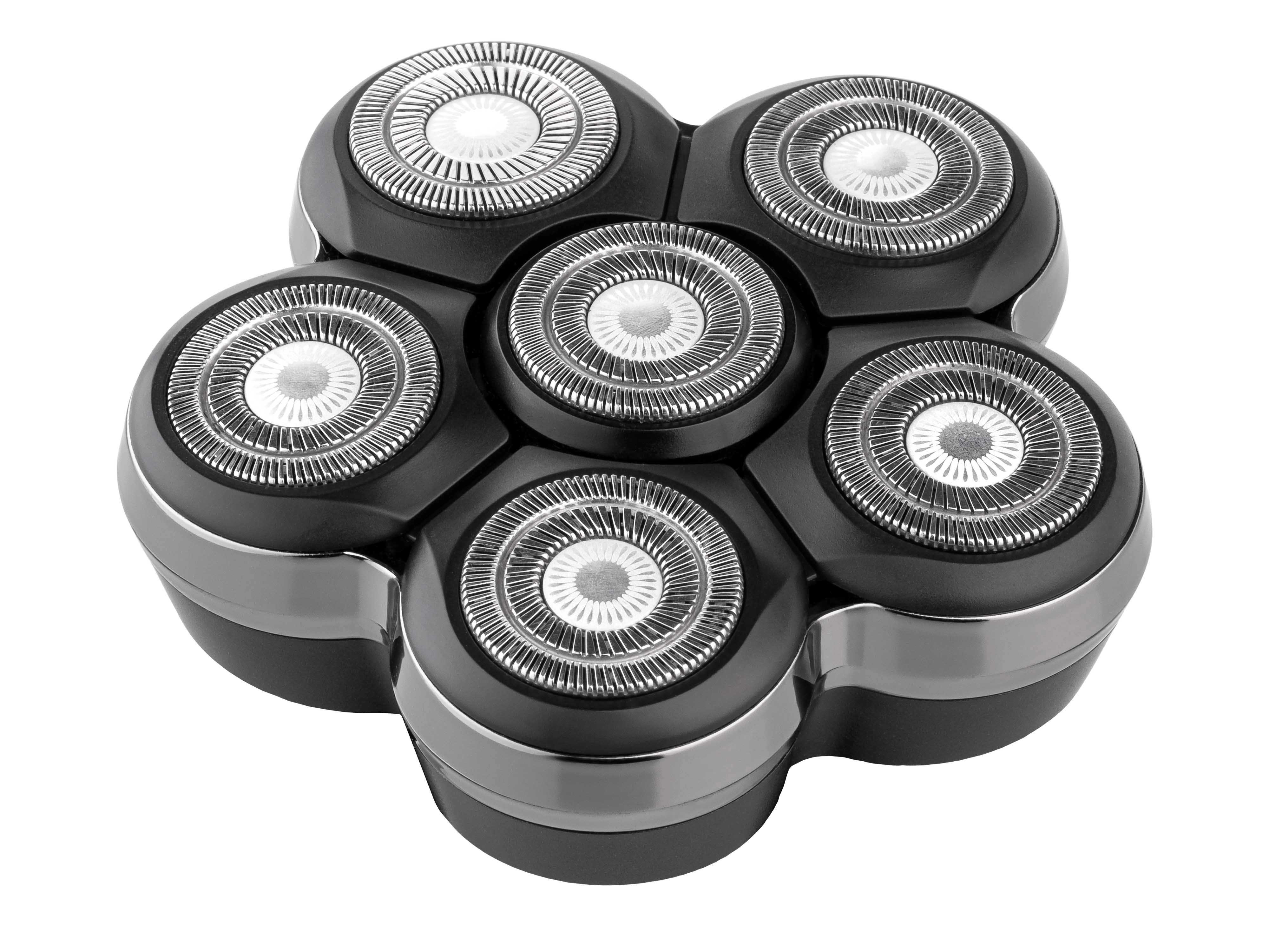 Głowica golarki Raven z 6 ruchomymi ostrzami EGGM006