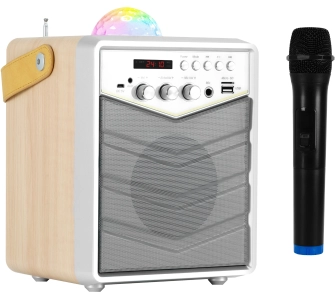 Power Audio Musicmate MM-SK100 Apex Flex 50W Bluetooth Radio FM Brązowy