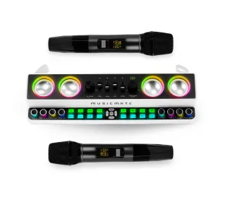 Musicmate MM-SC600 SonicPulse 40W Bluetooth Czarno-biały - Kup na Raty - RRSO 0%