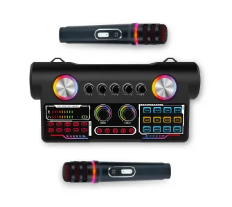 Zestaw karaoke Musicmate MM-SC450 MusicParty Bluetooth Czarny