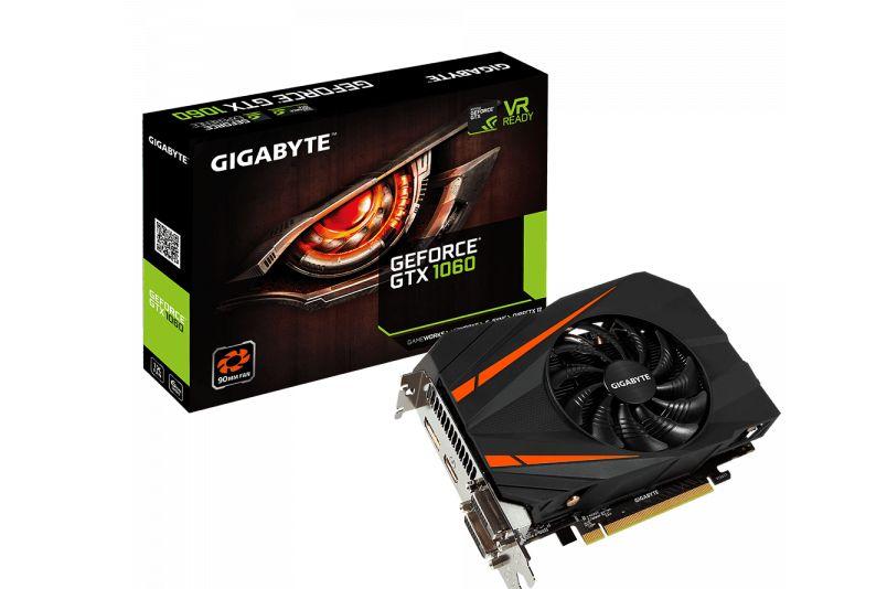 Gigabyte GeForce GTX 1060 Mini ITX 6GB GDDR5 192 bit