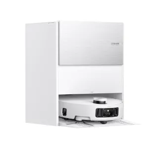 Robot sprzątający Dreame Aqua10 Roller Funkcja mopowania Stacja oczyszczająca Tworzenie mapy pomieszczenia 76dB AI Biały