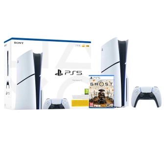 Konsola Sony PlayStation 5 Slim E Chassis (PS5) 1TB z napędem + Ghost of Yotei