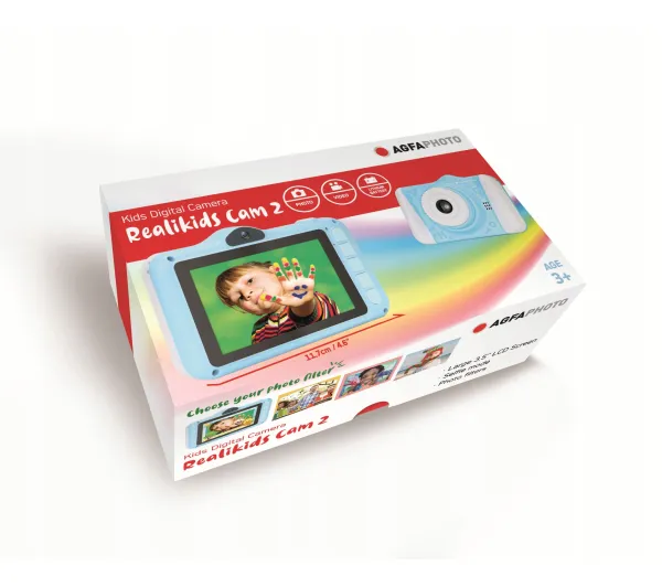 AgfaPhoto Reali Kids Cam 2 Niebieski
