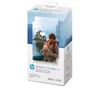 Wkład do aparatu HP SPROCKET STUDIO + 108szt