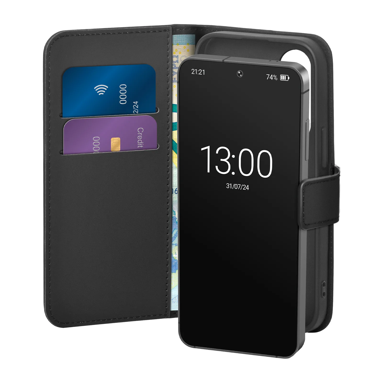 Etui Puro Eco-Leather do Galaxy S26+ Czarny
