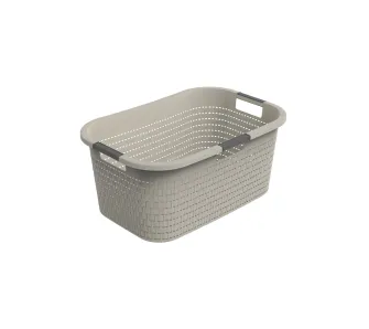 Kosz na pranie Rotho Clean Country 40l Cappuccino