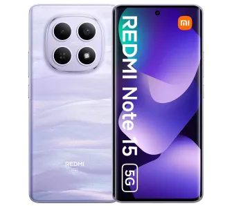 Smartfon Xiaomi REDMI Note 15 5G 6/128GB Funkcje AI 6,77" 120Hz 108Mpix Purpurowy