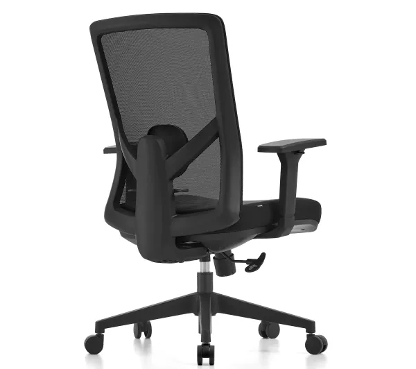 Cobra Office Plus HF502BK Biurowy do 150kg Tkanina Czarny - Kup na Raty - RRSO 0%