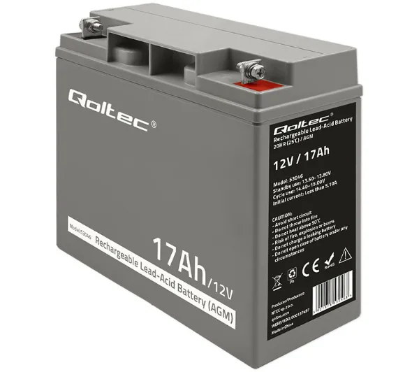 Qoltec 53046 AGM 12V 17Ah