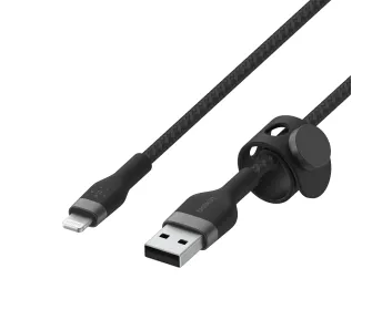Kabel Belkin BoostCharge Pro Flex USB-A do Lightning 2m Czarny