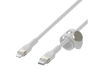 Belkin BoostCharge Pro Flex USB-C do Lightning 2 m Biały