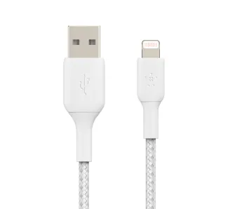 Kabel Belkin BoostCharge Pro USB-A do Lightning 0,15m Biały