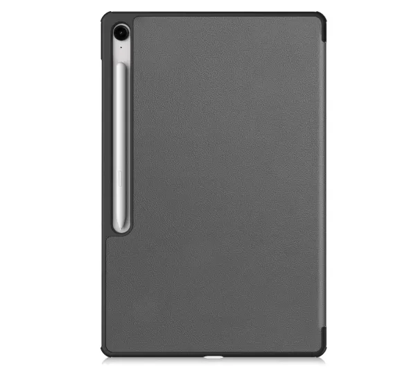 Bizon Case Tab Croc z klapką do Samsung Galaxy Tab S10 FE Plus Szary