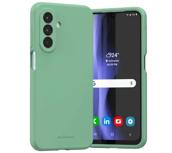 Etui Mercury Silicone do Samsung Galaxy A26 Zielony