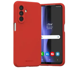 Mercury Silicone do Galaxy A26 Czerwony