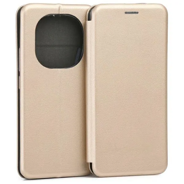 Etui Beline Book Magnetic do Redmi Note 14 Pro+ 5G Złoty