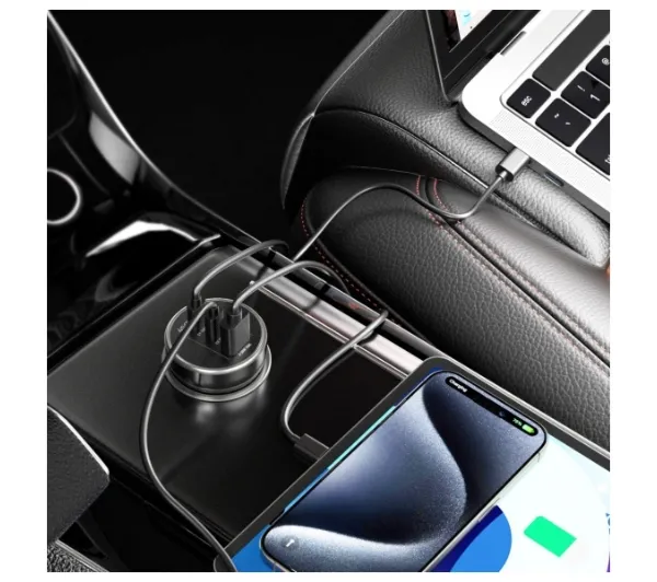 4smarts VoltRoad Ultimate 2x USB-C USB 160W Czarny