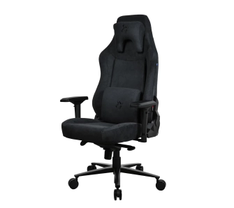 Fotel Arozzi Vernazza XL Supersoft Pure Black Gamingowy do 170kg Tkanina Czarny