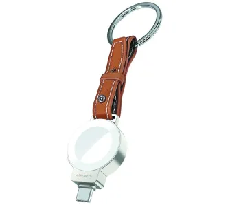 Ładowarka 4smarts indukcyjna do Apple Watch Srebrny