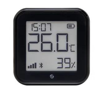 Czujnik temperatury / wilgoci Shelly H&T Gen3 Wi-Fi Czarny