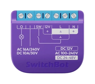 SwitchBot Relay Switch 1 ze Stykiem Beznapięciowym