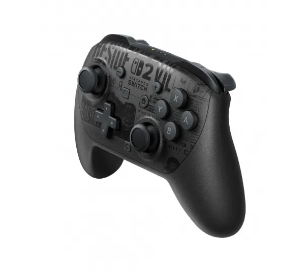 Nintendo Switch 2 Pro Controller Resident Evil do Nintendo Switch 2 Bezprzewodowy Czarny - przedsprzedaż