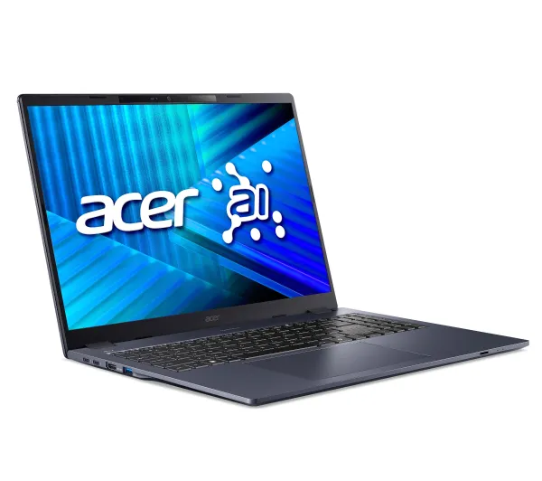 Acer TravelMate P4 16 TMP416-54-TCO 16" Ultra 5 225U 16GB RAM 512GB Dysk SSD Win11 Pro Niebieski Funkcje AI - Kup na Raty - RRSO 0%