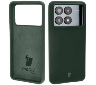 Bizon Soft Case do Xiaomi Poco F6 Pro Ciemnozielony