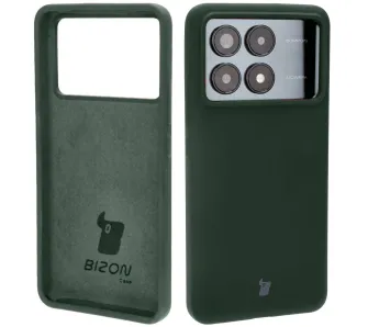 Etui Bizon Soft Case do Xiaomi Poco F6 Pro Ciemnozielony
