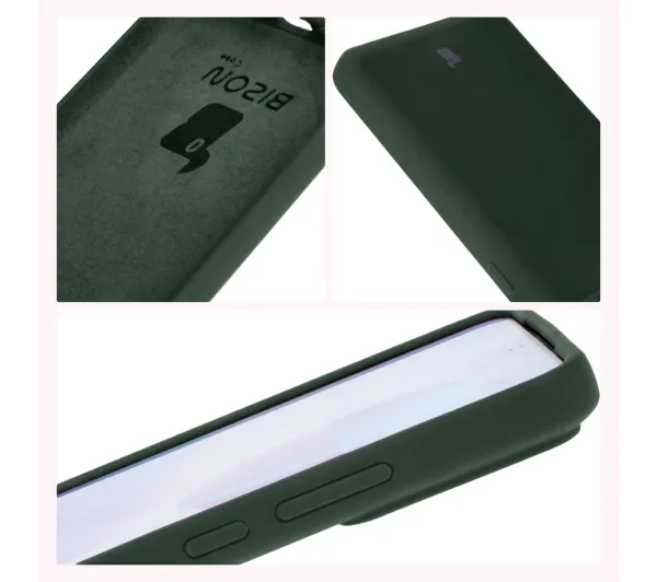 Bizon Soft Case do Xiaomi Poco F6 Pro Ciemnozielony