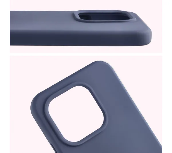 Bizon Soft Case do Xiaomi 15T Ciemnoniebieski